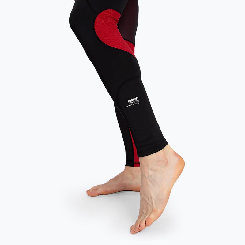 Venum men's leggings Adrenaline Spats black/red 6