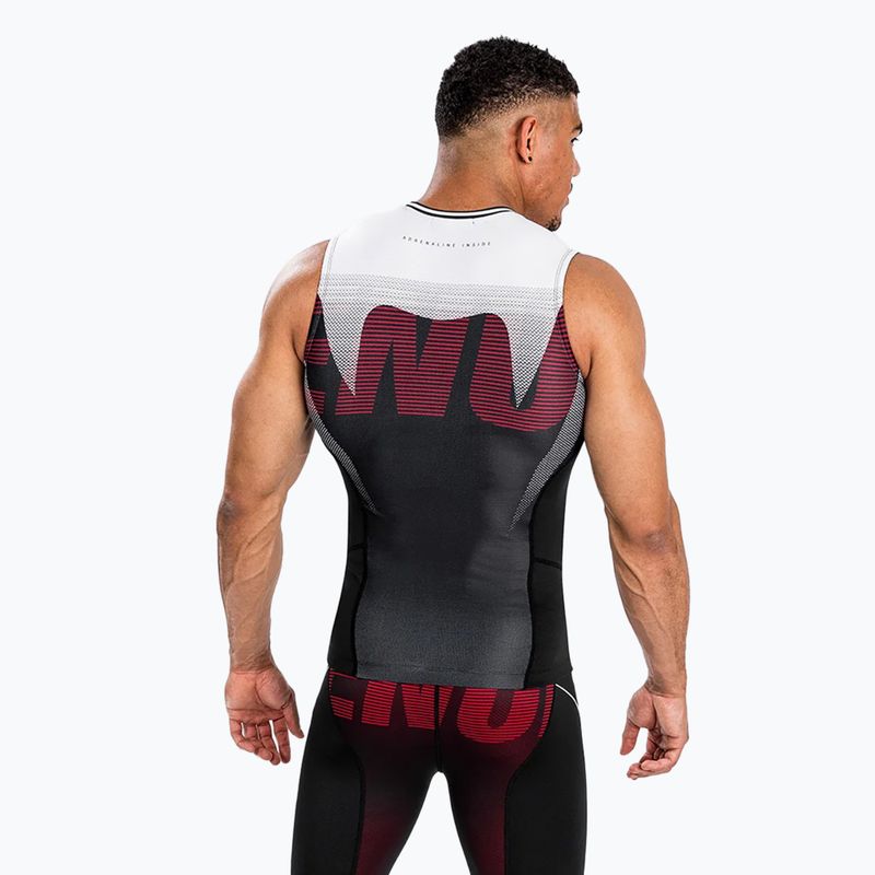 Men's Venum Adrenaline Rashguard tank top black/red 3