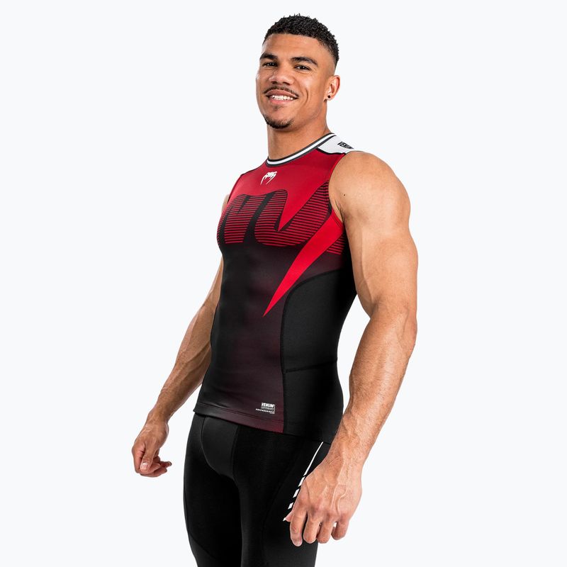 Men's Venum Adrenaline Rashguard tank top black/red 4