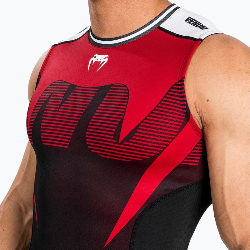 Men's Venum Adrenaline Rashguard tank top black/red 5