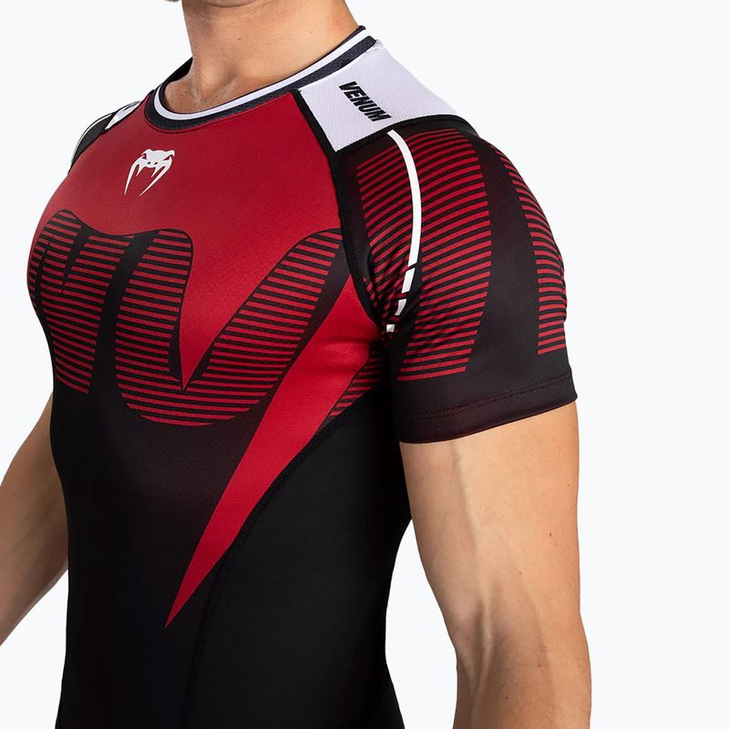 Men's Venum Adrenaline Rashguard SS black/red T-shirt 5