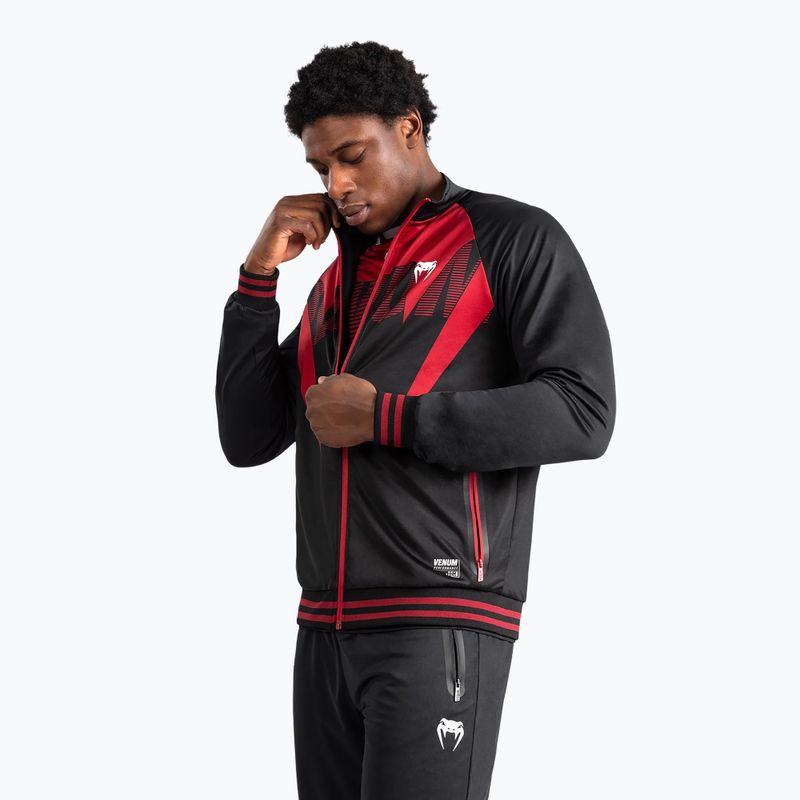 Venum men's Adrenaline Track jacket black/red 3