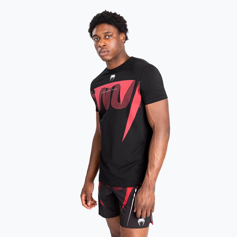 Venum Adrenaline men's t-shirt black/red 4