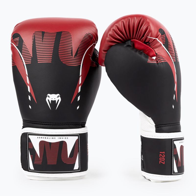 Venum Adrenaline Boxing gloves black/red 2
