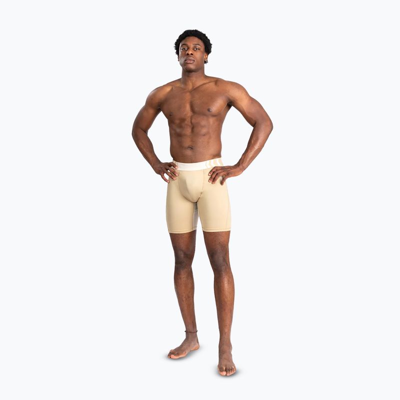 Men's training shorts Venum Tempest Vale Tudo beige/sand 2