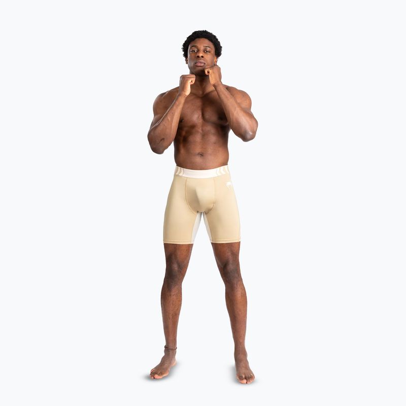 Men's training shorts Venum Tempest Vale Tudo beige/sand 6
