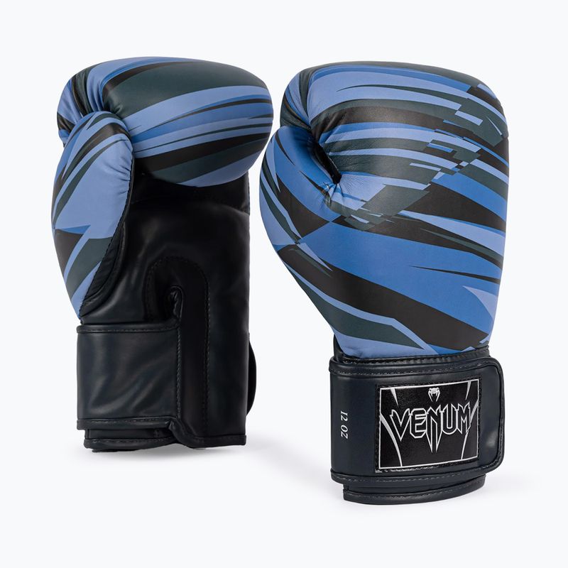 Boxing gloves Venum Abyss shadow blue 3