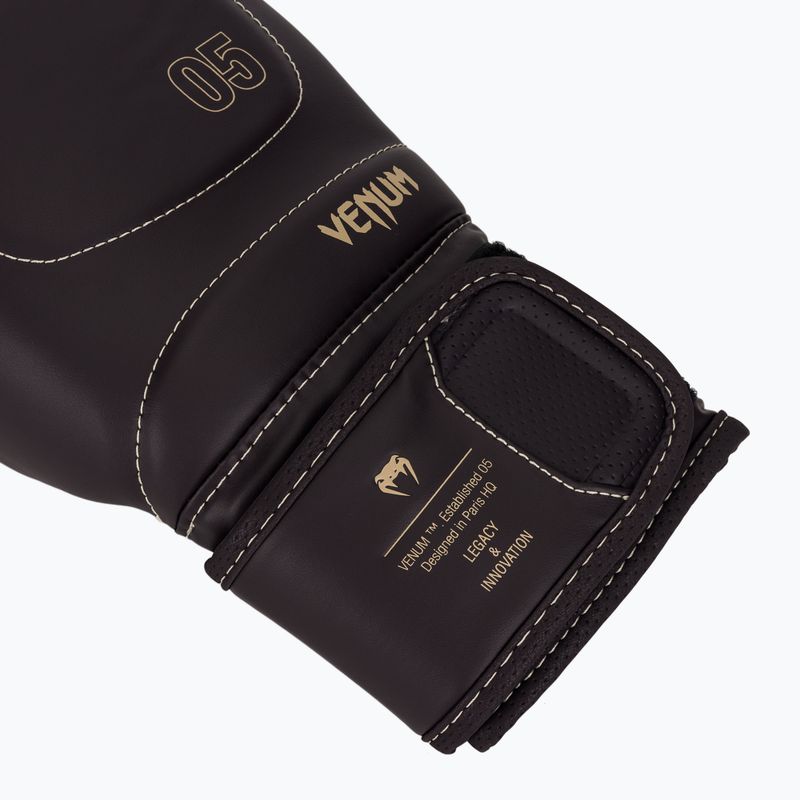 Men's Venum Impact Evo Boxing Gloves 14 OZ chocolate 6