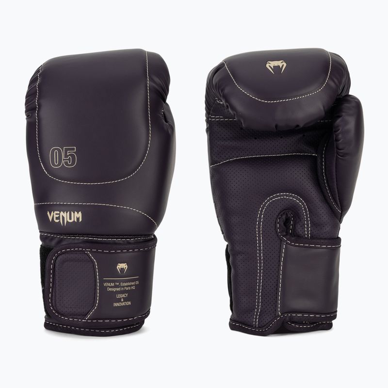 Men's Venum Impact Evo Boxing Gloves deep purple