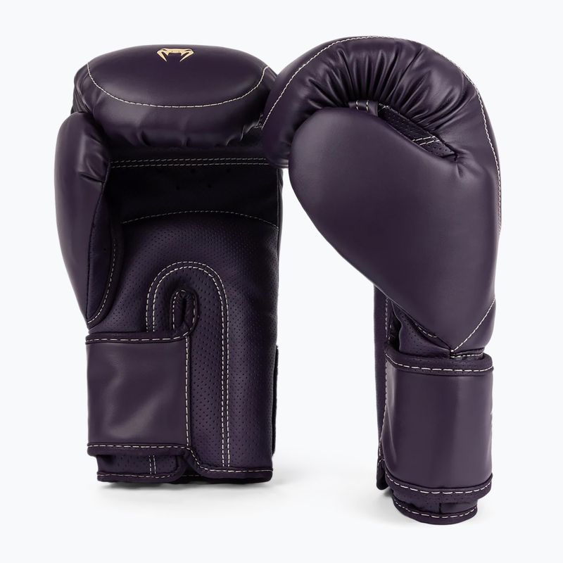 Men's Venum Impact Evo Boxing Gloves deep purple 2
