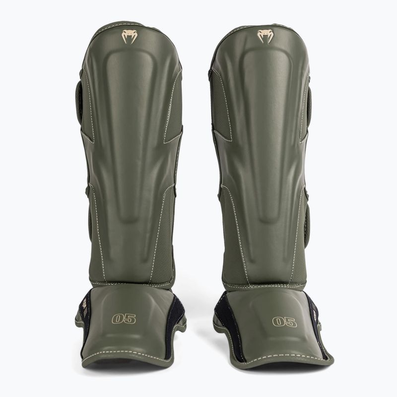 Venum Impact Evo men's tibia and foot protectors military green