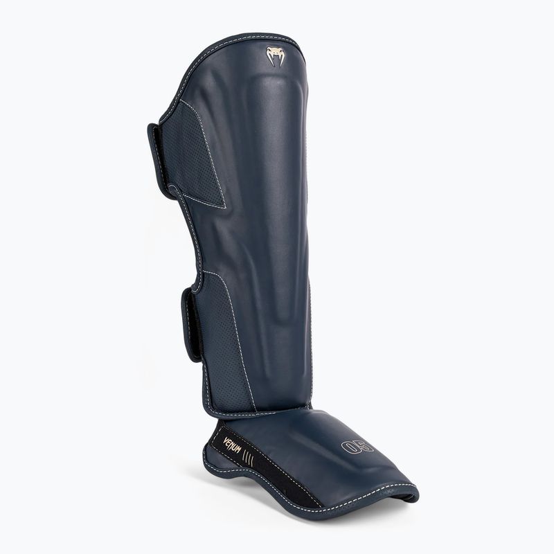 Venum Impact Evo men's tibia and foot protectors icy blue