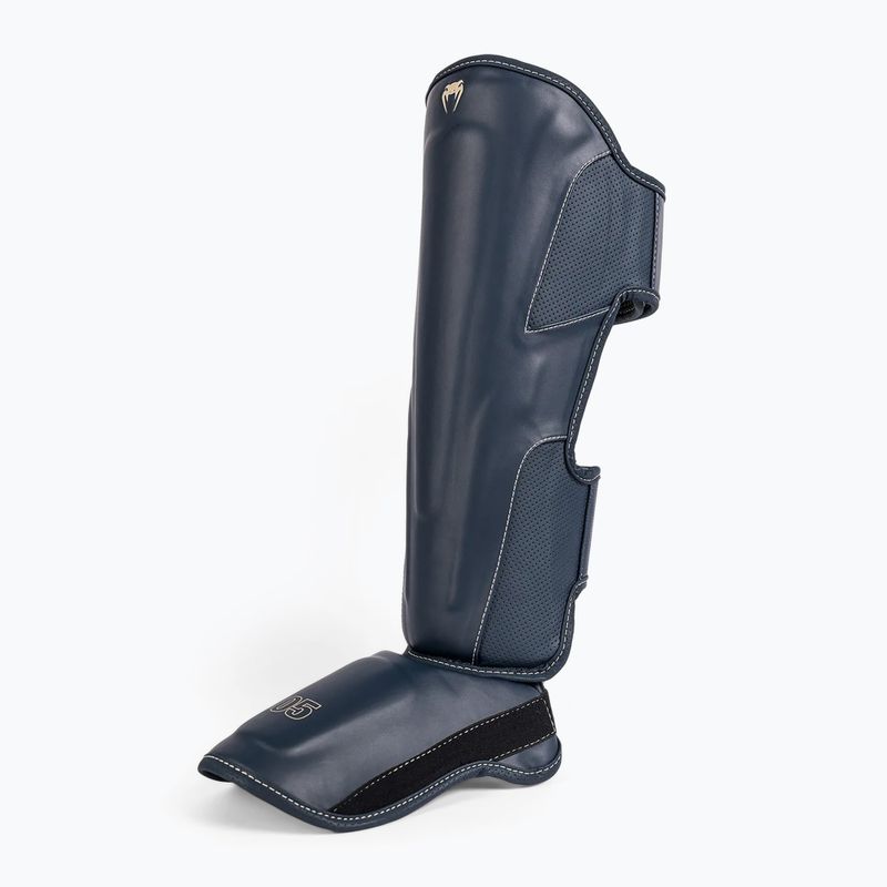 Venum Impact Evo men's tibia and foot protectors icy blue 3