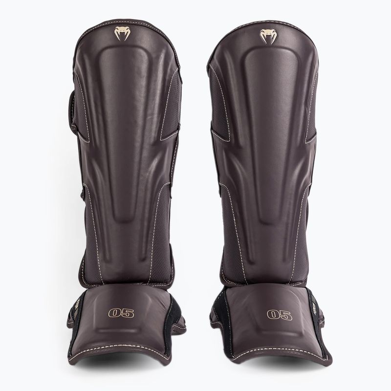 Venum Impact Evo men's tibia and foot protectors chocolate
