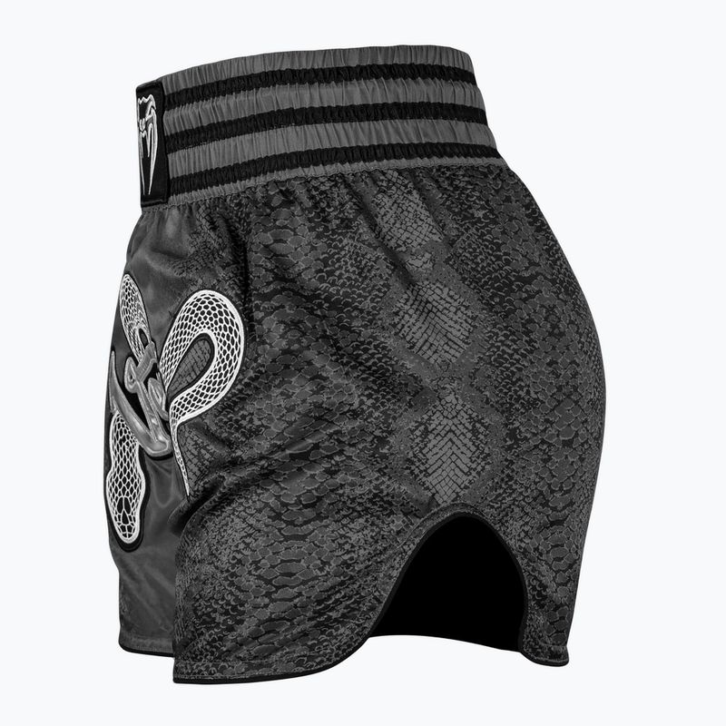 Venum Amazonia Women's Muay Thai training shorts dark grey 3