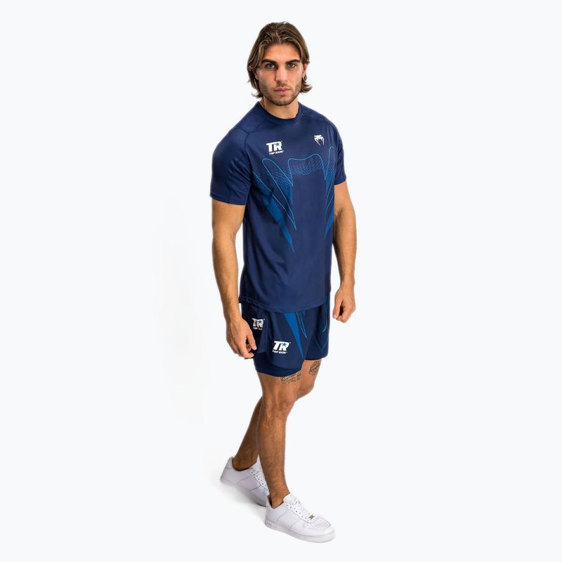 Venum X Top Rank Original Men's Dry Tech Shirt navy blue 2