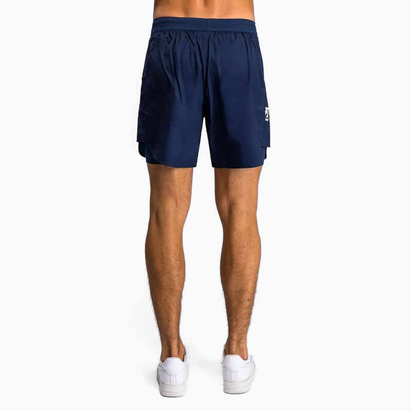 Men's training shorts Venum X Top Rank Original Men's Training Shorts navy blue 3