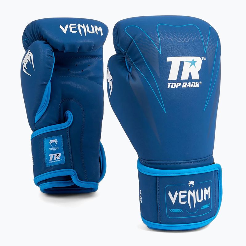 Venum X Top Rank Original Impact Boxing Gloves navy blue 3