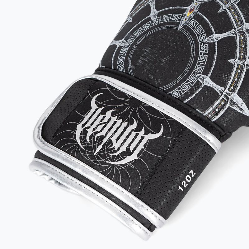 Venum Gladiator 5.0 Boxing Gloves black/silver 6