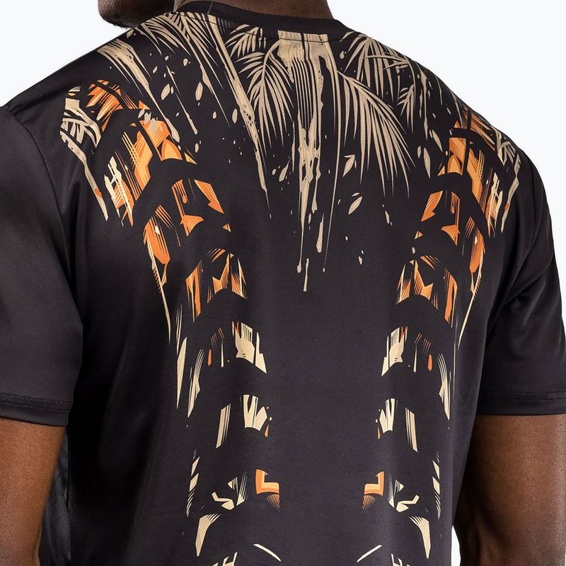 Venum Tiger Men's Dry Tech T-Shirt black/neon orange 5