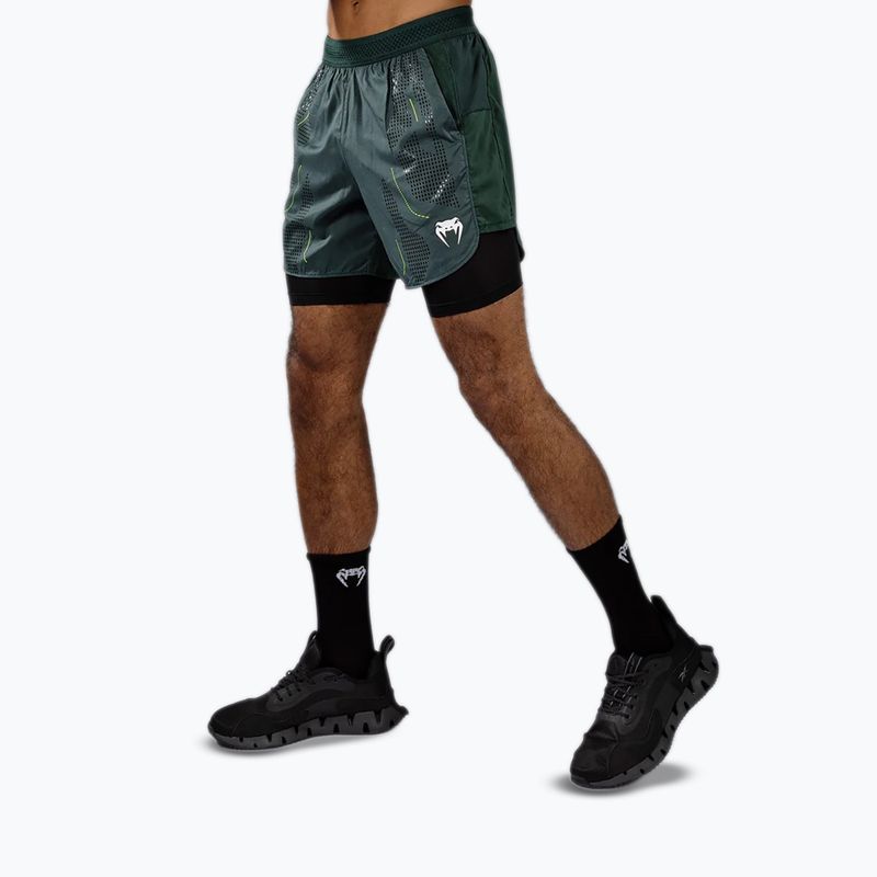 Men's training shorts Venum Technical 3.0 Training forest green