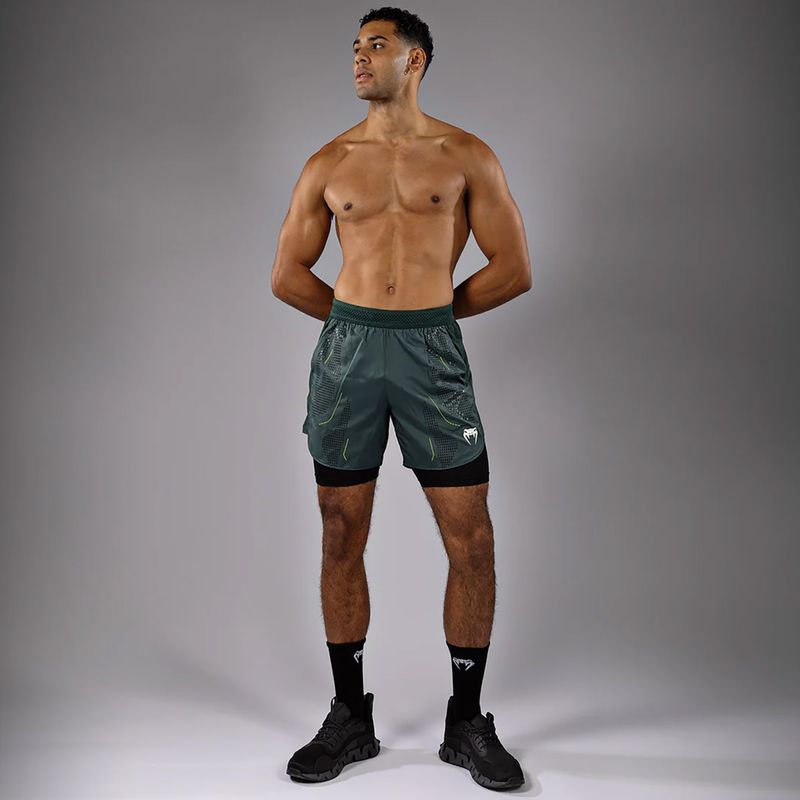 Men's training shorts Venum Technical 3.0 Training forest green 2