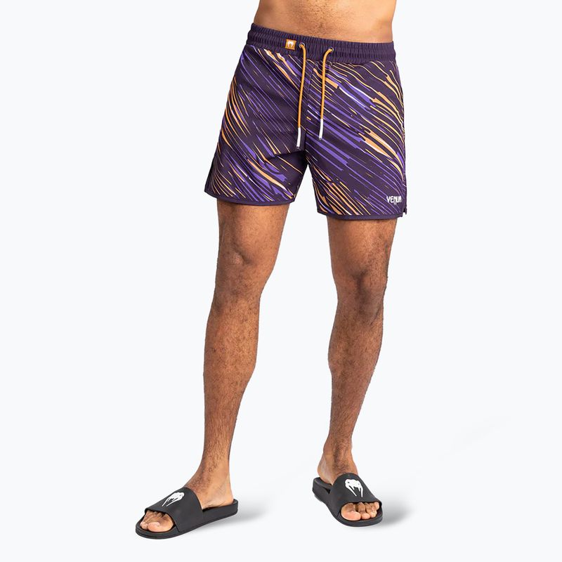 Men's Venum Rapid Board swimming shorts purple/ black