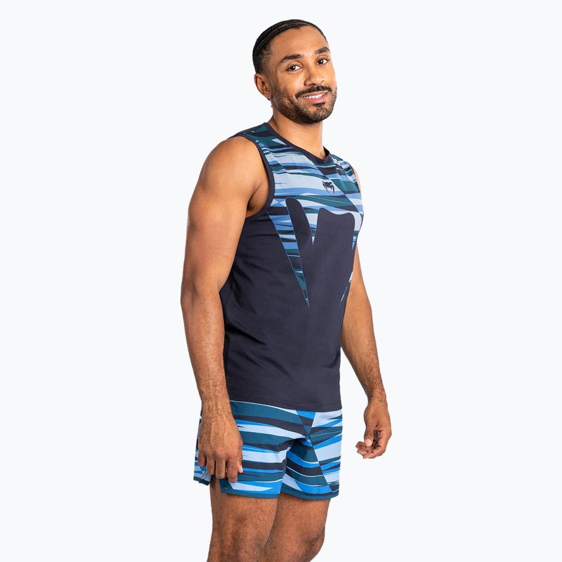 Venum men's tank top Rapid shadow blue 05371 2