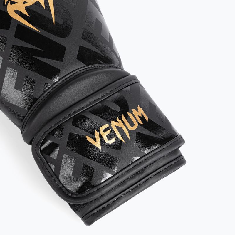 Venum Contender 1.5 XT Kids boxing gloves black/gold 3