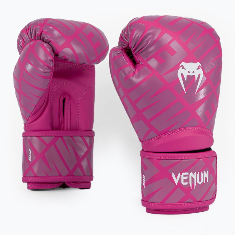 Venum Contender 1.5 XT Kids boxing gloves white/pink 2