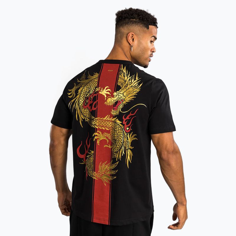 Men's T-Shirt Venum X Tekken 8 - Marshall Law T-Shirt black/red/gold 2