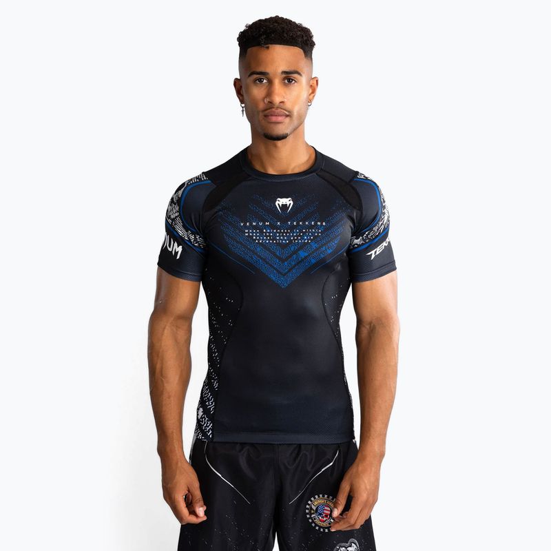 Men's Rashguard Venum X Tekken 8 - Paul Phoenix Rashguard black/blue 4