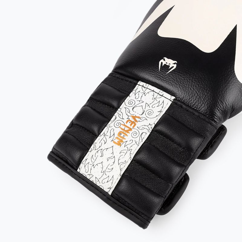 Venum Reverso Boxing Gloves white/black 6