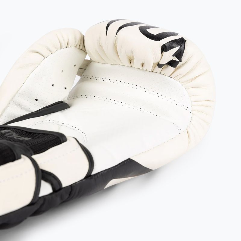 Venum Reverso Boxing Gloves white/black 7
