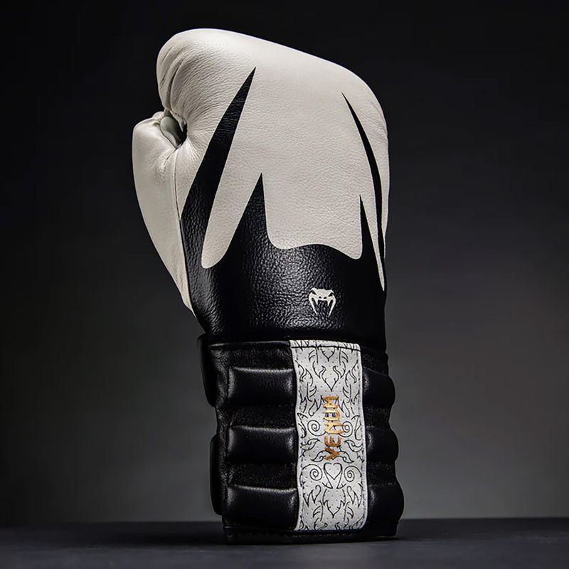 Venum Reverso Boxing Gloves white/black 9