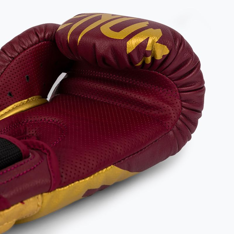 Venum Reverso Boxing gloves red/gold 7