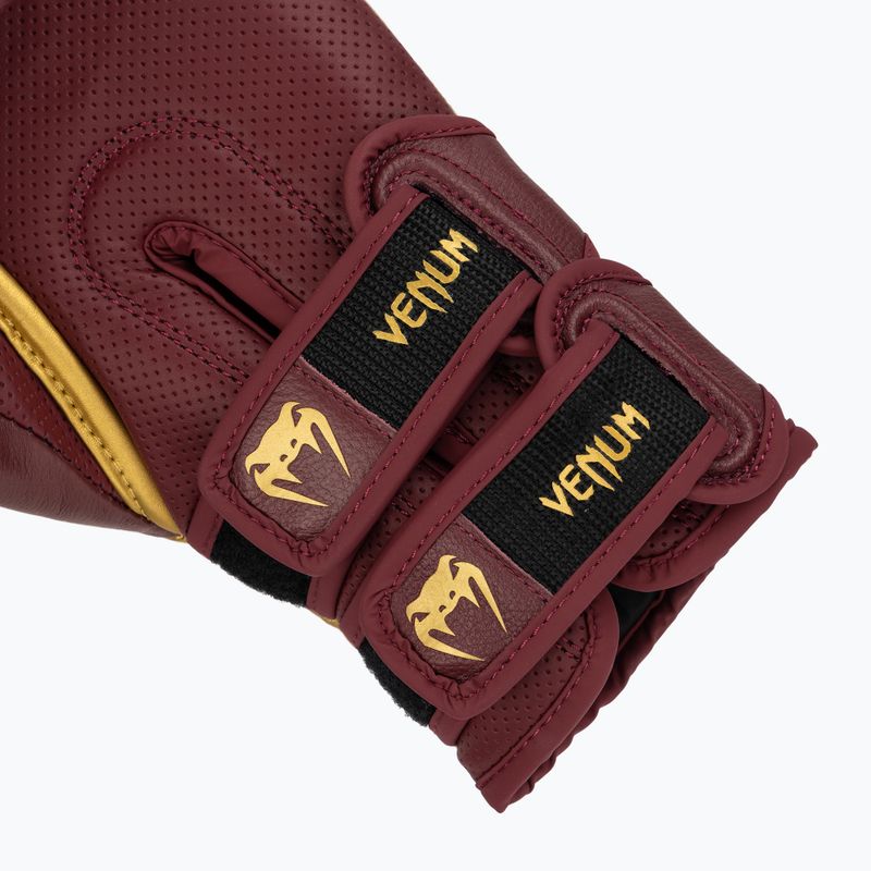 Venum Reverso Boxing gloves red/gold 6
