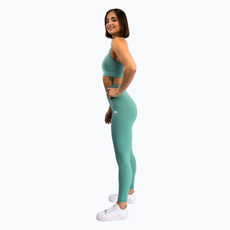 Venum Essential Medium Impact Sport training bra aqua green 2