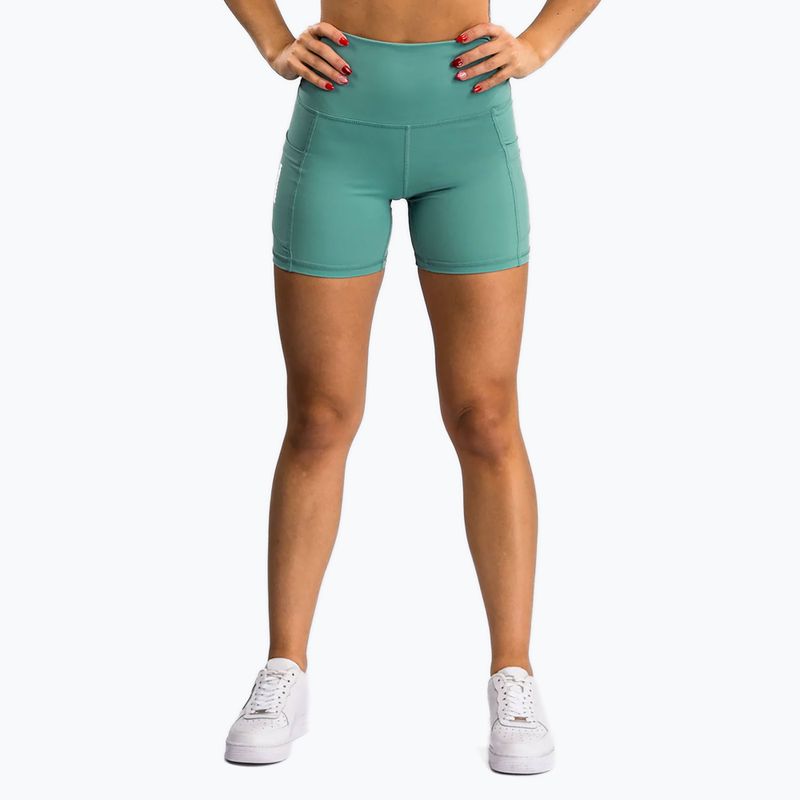 Venum Essential Women's Bike Shorts aqua green