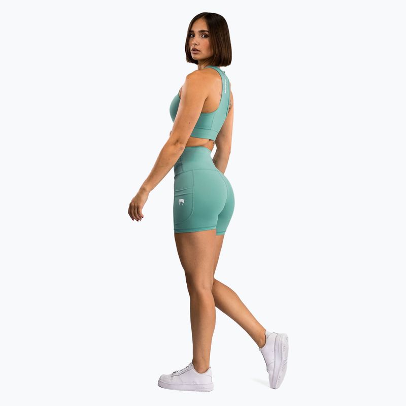 Venum Essential Women's Bike Shorts aqua green 2