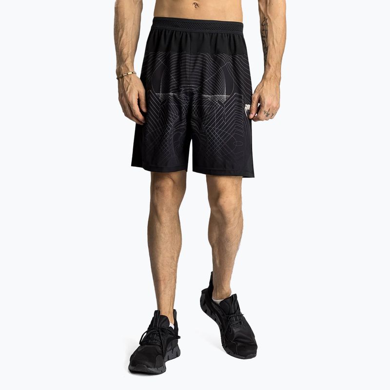 Men's training shorts Venum G-Fit Air Men's Training Shorts deep black/desert sand