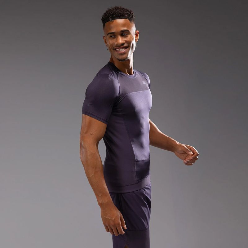 Men's Rashguard Venum G-Fit Air Rashguards deep purple 3