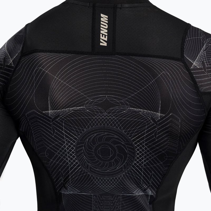 Venum G-Fit Air Men's Long Sleeve Rashguard deep black/desert sand 7