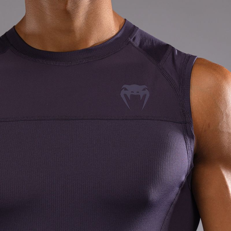 Men's Rashguard Venum G-Fit Air Men's Sleeveless Rashguard deep purple 5