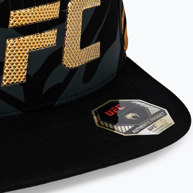 Baseball cap Venum UFC Fusion Authentic Fight Night black/yellow 5