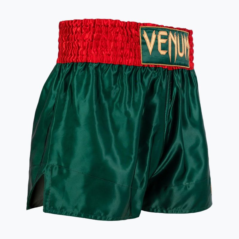 Venum Classic Muay Thai deep forest green men's training shorts 4