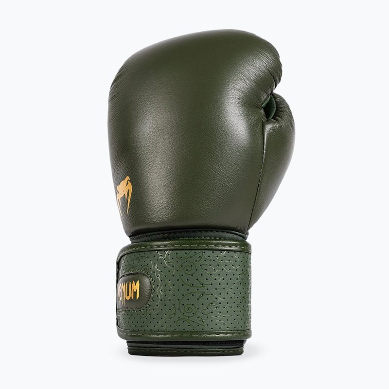 Venum Power 2.0 deep forest green boxing gloves 3