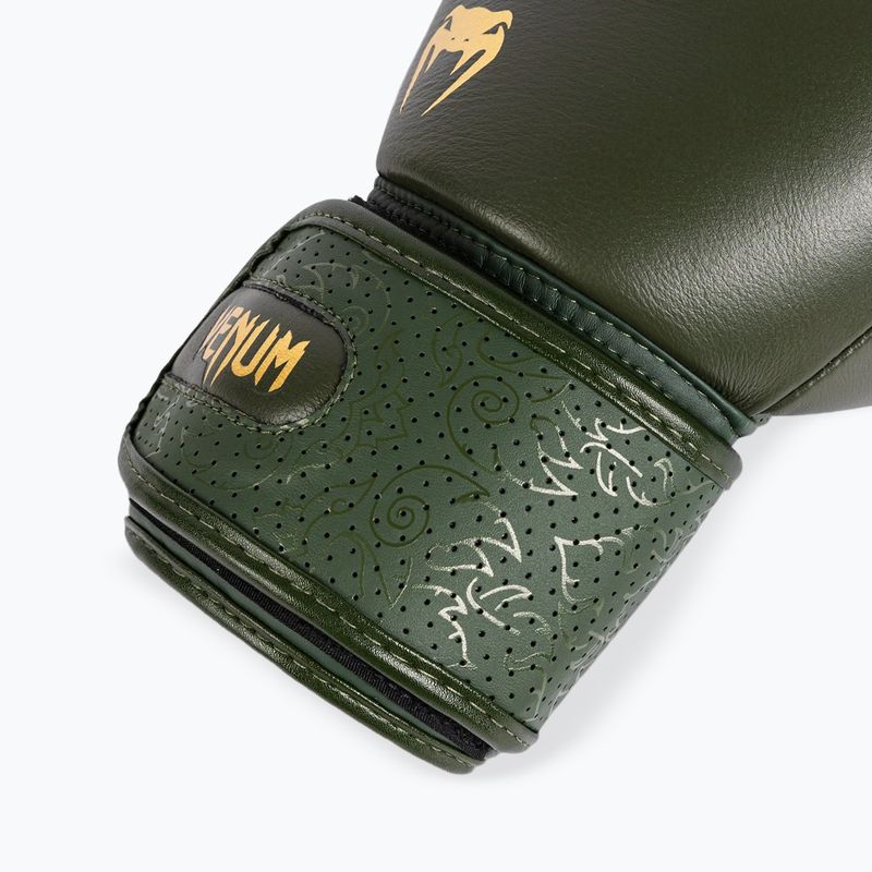 Venum Power 2.0 deep forest green boxing gloves 4