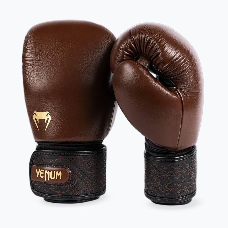 Venum Power 2.0 chocolate brown boxing gloves 3