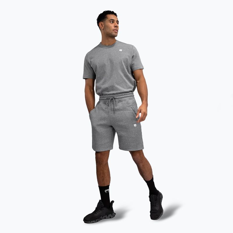 Men's Venum Silent Power Cotton heather grey shorts 2